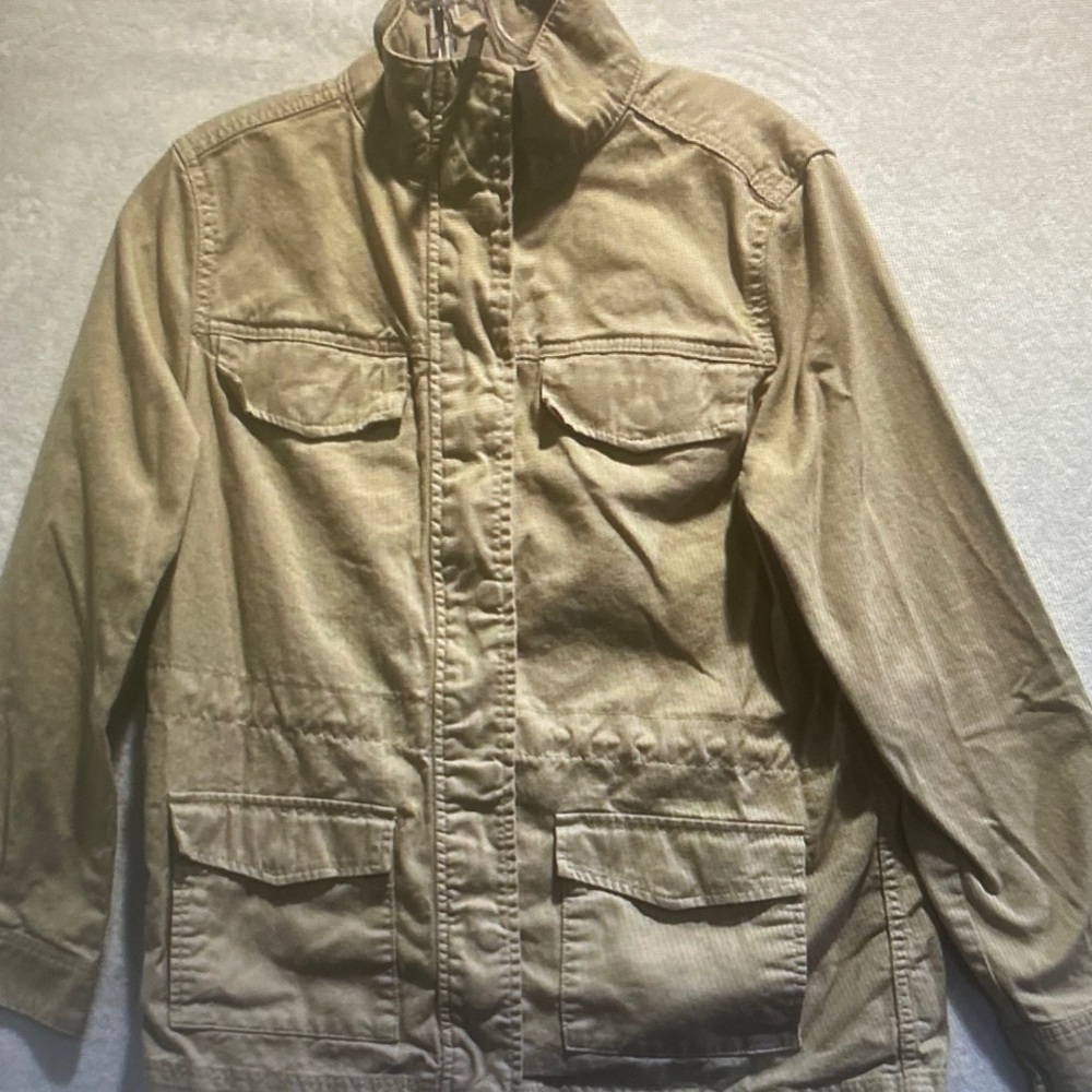 GAP Utility Jacket in Olive/Tan